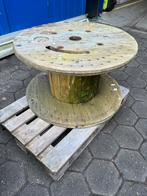 Houten haspels/tuin tafels, Ophalen, Gebruikt, Rond, Hout
