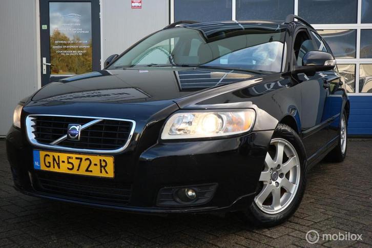 Volvo V50 1.6 D2 S/S Sport LEDER/NAVIGATIE/PDC/LMV, Auto's, Volvo, Bedrijf, Te koop, V50, ABS, Airbags, Airconditioning, Alarm