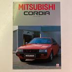 Mitsubishi Cordia folder / brochure januari 1985, Ophalen of Verzenden, Mitsubishi