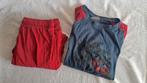 Nette pyjama auto's, maat 122-128, lange broek rood  dblauw, Ophalen of Verzenden, Gebruikt, Jongen, Nacht- of Onderkleding