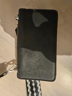 Zwarte Schoudertasje met Band, Ophalen of Verzenden, Zo goed als nieuw, Zwart, Schoudertasje