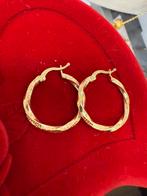 Prachtige 14 kt gouden wokkel oorbellen, Sieraden, Tassen en Uiterlijk, Oorbellen, Ophalen of Verzenden, Nieuw, Goud