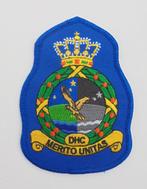 Nieuw: kroonpatch Badge patch DHC vliegbasis Gilze-Rijen., Ophalen of Verzenden, Luchtmacht, Nederland, Embleem of Badge