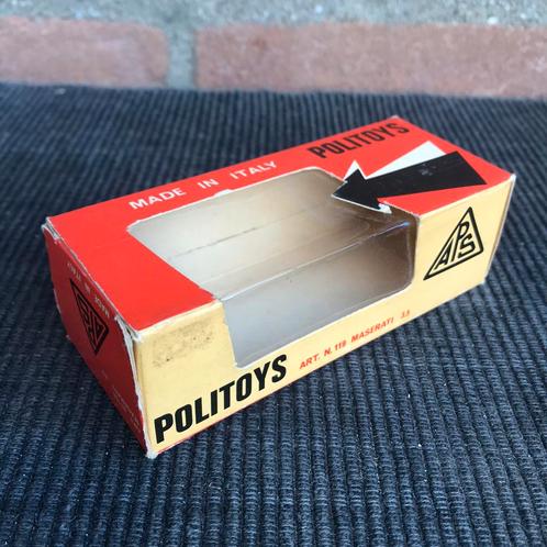1:43 POLITOYS MASERATI 3.5 ( DOOSJE ), Hobby en Vrije tijd, Modelauto's | 1:43, Gebruikt, Auto, Ophalen of Verzenden