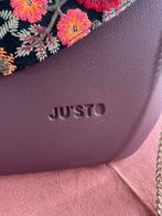 JU’STO TAS , gerecycled materiaal met 2 losse binnentassen., Handtas, Ophalen of Verzenden, Zo goed als nieuw, Overige kleuren
