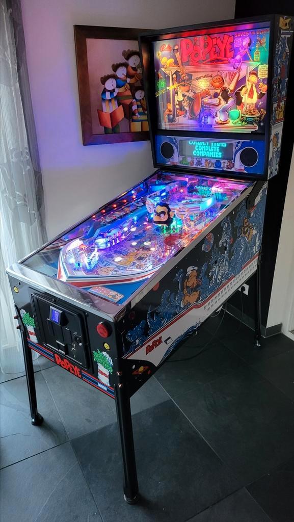Nieuw Popeye Highend Restored Flipperkast, Verzamelen, Automaten | Flipperkasten, Zo goed als nieuw, Flipperkast, Ophalen of Verzenden