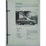 Toyota Corolla Vraagbaak losbladig 1971-1976 #2 Nederlands, Boeken, Auto's | Boeken, Gelezen, Ophalen of Verzenden, Toyota