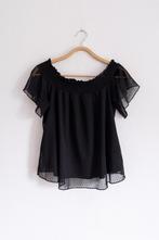 Zwarte Blouse/Top Seven Sisters Maat S, Seven Sisters, Zwart, Ophalen of Verzenden, Zo goed als nieuw