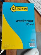 Werkbrief blok en bonnen boekje, Ophalen, Zo goed als nieuw