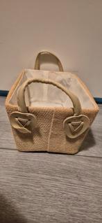 Mandje stof, Ophalen, Rechthoekig, Riet