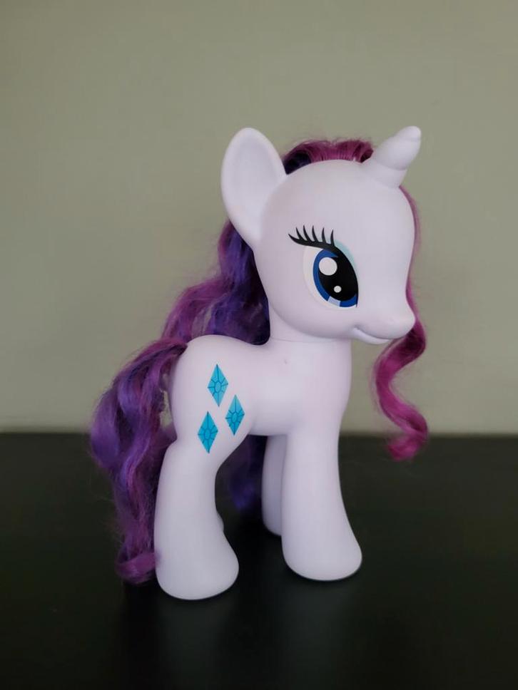 My Little Pony Rarity Figuur, Kinderen en Baby's, Speelgoed | Poppen, Zo goed als nieuw, Overige typen, Ophalen