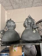 Industriële Hanglampen - Set van 2, Ophalen, Gebruikt, Metaal, Minder dan 50 cm