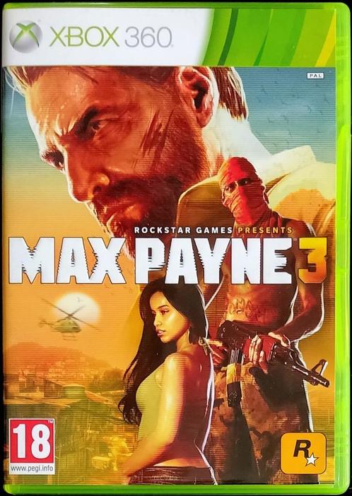 Max Payne 3, Spelcomputers en Games, Games | Xbox 360, Zo goed als nieuw, Shooter, 1 speler, Vanaf 18 jaar, Ophalen of Verzenden