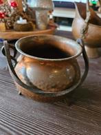 Antieke Koperen Ketel met Handvat, Antiek en Kunst, Antiek | Koper en Brons, Ophalen of Verzenden, Koper