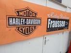 Harley Davidson banner spandoek., Gebruikt, Harley, Ophalen of Verzenden, Echt