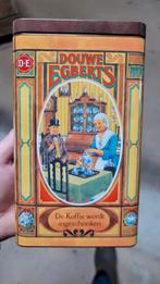 Oud Douwe Egberts Koffieblik - Nostalgie, Verzamelen, Merken en Reclamevoorwerpen, Ophalen of Verzenden, Gebruikt, Verpakking
