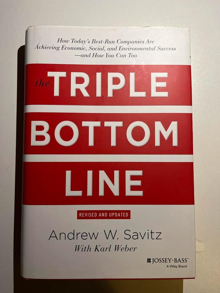 The Triple Bottom Line - Andrew W. Savitz, Boeken, Economie, Management en Marketing, Gelezen, Management, Verzenden