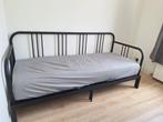 Uitschuifbaar bed Fyresdal Ikea, Huis en Inrichting, Ophalen, Zwart, 80 cm, 200 cm