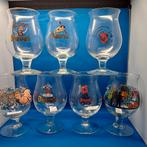 42 Stuks Duvel glazen, Ophalen, Zo goed als nieuw, Glas of Glazen, Duvel