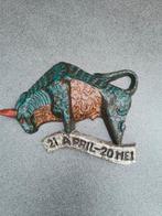 Keramieken wanddecoratie sterrenbeeld Stier, Antiek en Kunst, Ophalen of Verzenden