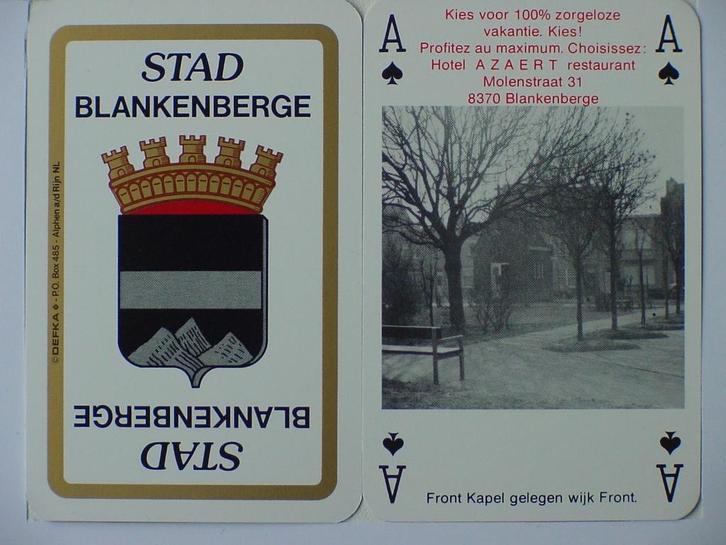 Kaart- en Kwartetspel Blankenberge, Verzamelen, Speelkaarten, Jokers en Kwartetten, Nieuw, Kwartet(ten), Ophalen of Verzenden