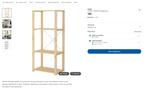 [2/2] IKEA IVAR Stellingkast (50x67x170cm)x2, Ophalen, Zo goed als nieuw