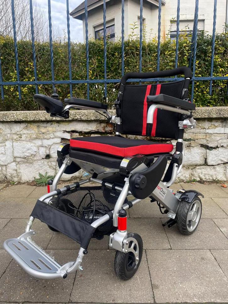 Opvouwbare elektrische rolstoel Smart Chair in goed staat, Diversen, Rolstoelen, Zo goed als nieuw, Elektrische rolstoel, Inklapbaar