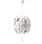 IKEA PS 2014 hanglamp wit/zilver, Huis en Inrichting, Lampen | Hanglampen, Ophalen, Minder dan 50 cm