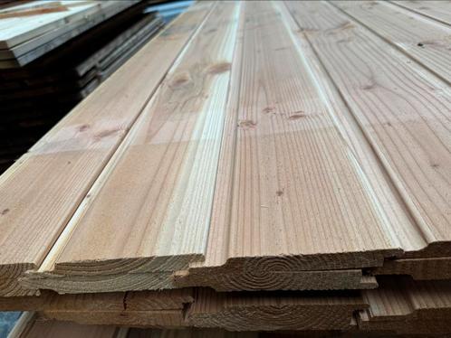 Douglas chanelsliding 300 cm | 18x140 mm, Tuin en Terras, Palen, Balken en Planken, Nieuw, Planken, 250 cm of meer, Ophalen