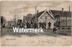 Ansichtkaart Briefkaart Trein Tram Barendrecht Voordijk, Ophalen of Verzenden, Voor 1920, Gelopen, Zuid-Holland