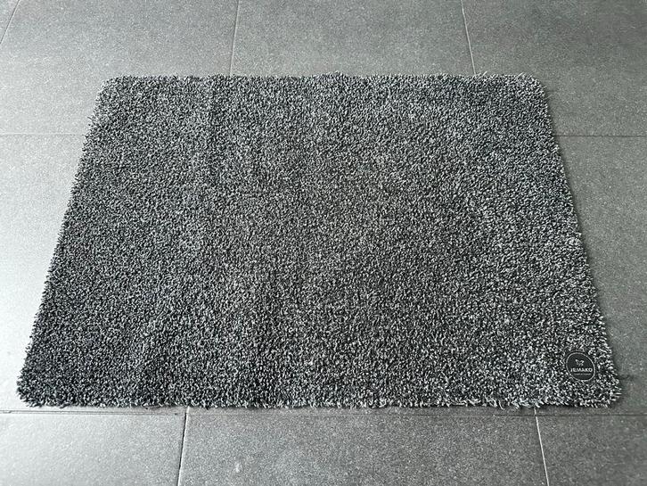 Jemako Droogloopmat - zwarte schoonloopmat, Tuin en Terras, Deurmatten, Zo goed als nieuw, Nylon, Droogloopmat, Binnen, Ophalen of Verzenden