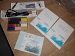 tekenen schilderen set encaustic art pen was kaarten boekje, Hobby en Vrije tijd, Ophalen of Verzenden, Zo goed als nieuw, Overige typen