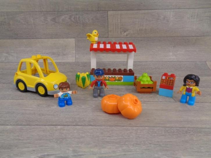 duplo boerenmarkt / markt / winkel, Kinderen en Baby's, Speelgoed | Duplo en Lego, Zo goed als nieuw, Duplo, Ophalen of Verzenden