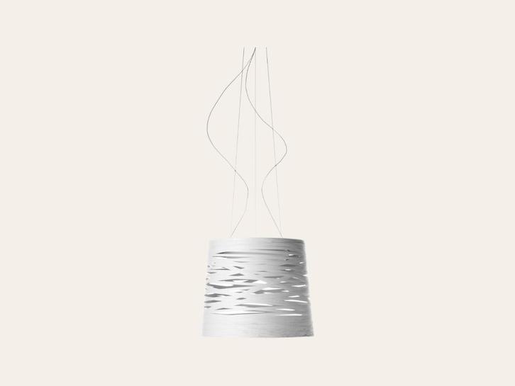 Foscarini Tress Grande bij TheReSales, Huis en Inrichting, Lampen | Hanglampen, Zo goed als nieuw, Minder dan 50 cm, Kunststof