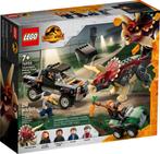 LEGO 76950 Triceratops Pickup Truck Ambush, Ophalen of Verzenden, Nieuw, Complete set, Lego