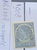 Ned Indiẽ; 1908; Wilhelmina; Buiten Bezit; 10C zegels; Geste, Postzegels en Munten, Postzegels | Nederlands-Indië en Nieuw-Guinea