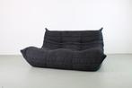 Ligne Roset Togo, 2-zits, zwart alcantara