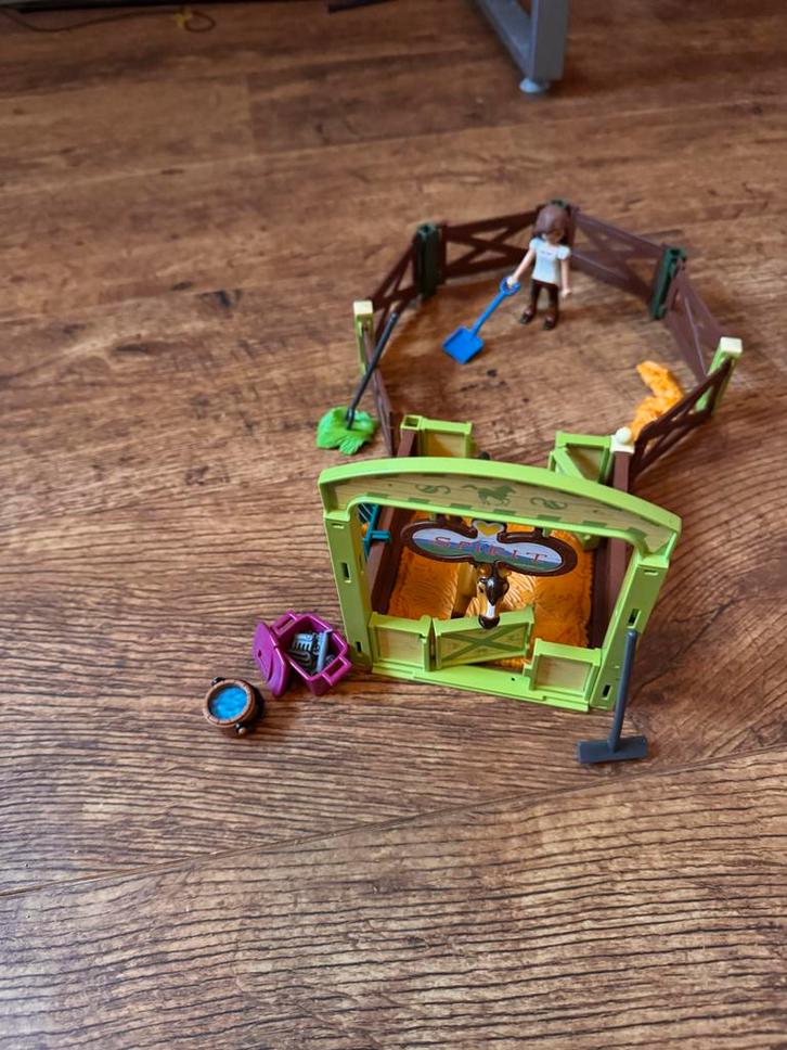 Playmobil Spirit Stal 9478 - Compleet!, Kinderen en Baby's, Speelgoed | Overig, Zo goed als nieuw, Jongen of Meisje, Ophalen of Verzenden