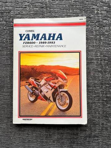 Yamaha fzr600 service repair onderhoud boek