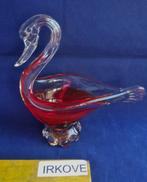 MURANO SCHAALTJE IN ZWAAN VORM * Kristal *, Antiek en Kunst, Antiek | Glas en Kristal, Verzenden