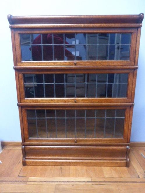 Originele globe wernicke boekenkast vitrinekast 1920/1930,, Antiek en Kunst, Antiek | Meubels | Kasten, Ophalen