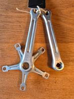 Campagnolo Record #1049A Crankstel 170 Strada, Fietsen en Brommers, Fietsonderdelen, Crankstel of Pedalen, Gebruikt, Campagnolo