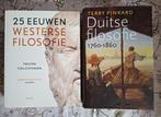2x filosofie 25 eeuwen westerse filosofie Duitse filosofie, Ophalen of Verzenden, Zo goed als nieuw, Algemeen