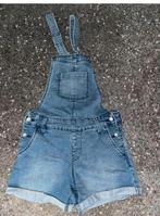 Tuinbroek jeans hema maat 122/128, Ophalen of Verzenden, Zo goed als nieuw, Meisje, Broek