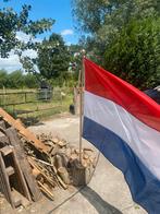 Rvs boot vlaggenmast met vlag, Ophalen, Zo goed als nieuw, Overige typen