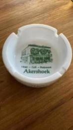 Witte Asbak hotel~café~restaurant akershoek ouddorp (10 jaar, Ophalen of Verzenden, Asbak