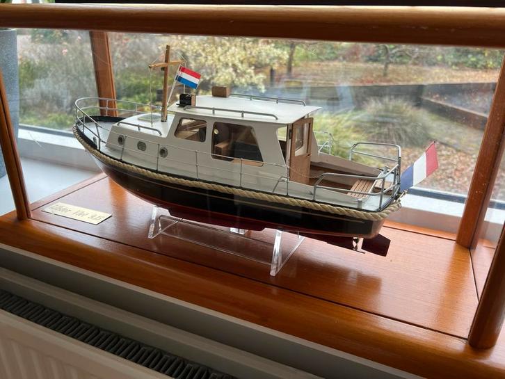 Prachtige IJlster vlet schaalmodel /scheepsmodel, Hobby en Vrije tijd, Modelbouw | Boten en Schepen, Zo goed als nieuw, Ophalen