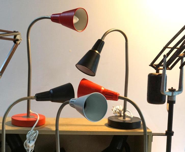 retro ikea Kvart Burolamp, Huis en Inrichting, Lampen | Losse lampen, Zo goed als nieuw, Overige typen, Minder dan 30 watt, E27 (groot)