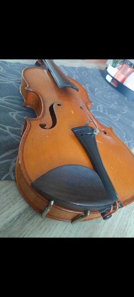 Antieke Dominicus Montagnana Viool, Muziek en Instrumenten, Strijkinstrumenten | Violen en Altviolen, Gebruikt, 4/4-viool, Met koffer