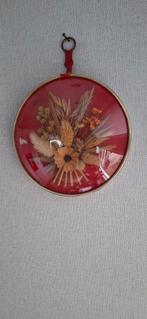 Vintage droogbloemen bloem schilderij wand decoratie, Ophalen